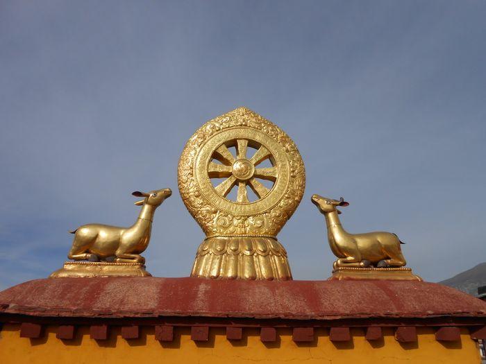 Jokhang Temple Tibet Lhasa Gold
