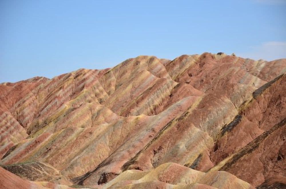 Beste Reisezeit, Flammende Berge, Danxia, Gansu, China