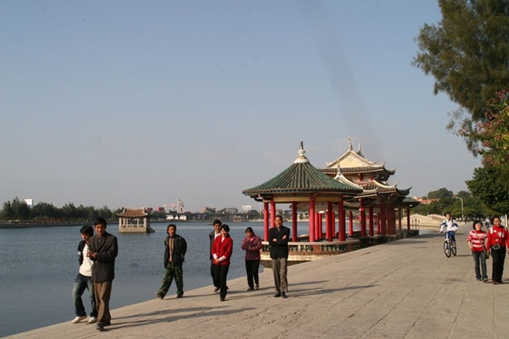 Promenade in Xiamen, China