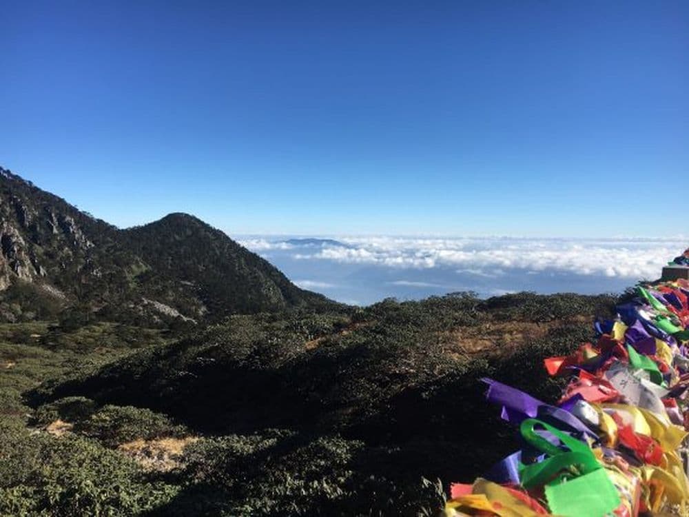 Der Cangshan Berg