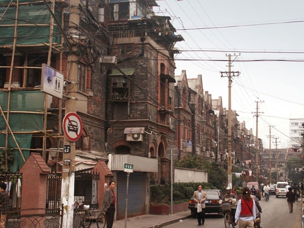 Straßenszene von Hongkou