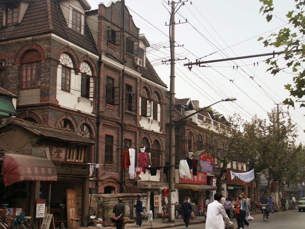 Das alte Shanghai - in Hangkou leben die Menschen in einfachen Verhältnissen.