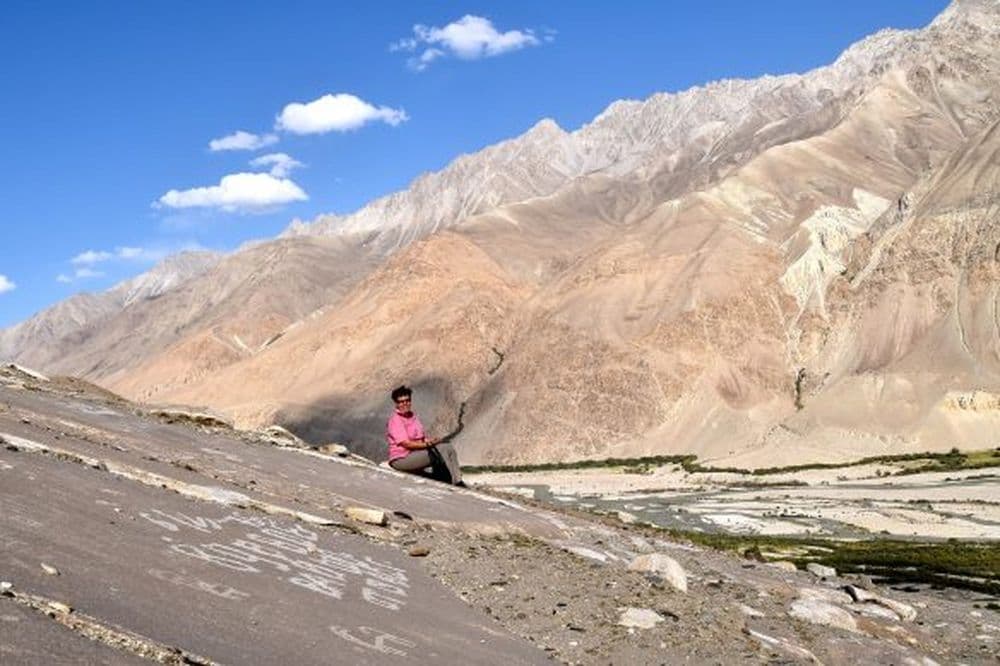 Erika in Langar, 2018 