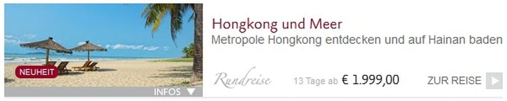 Hong Kong und Meer