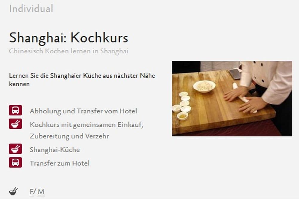 shanghai kochkurs