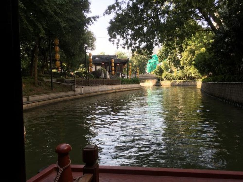 Bootsfahrt auf dem Qinhuai-Fluss