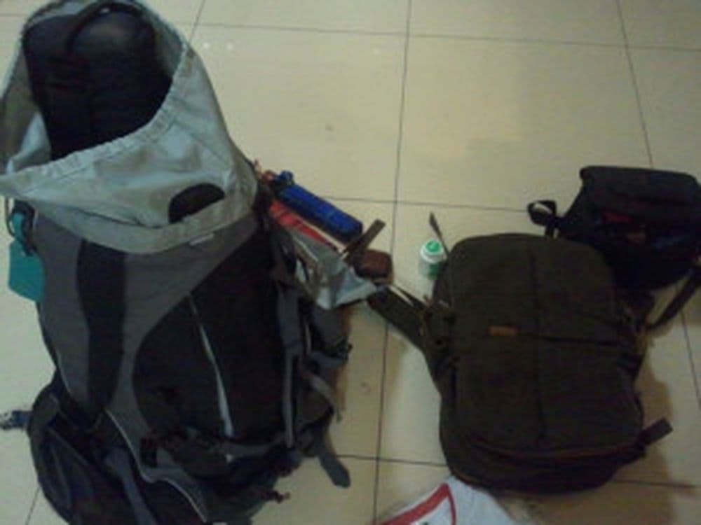 Mein alter Freund, der Rucksack