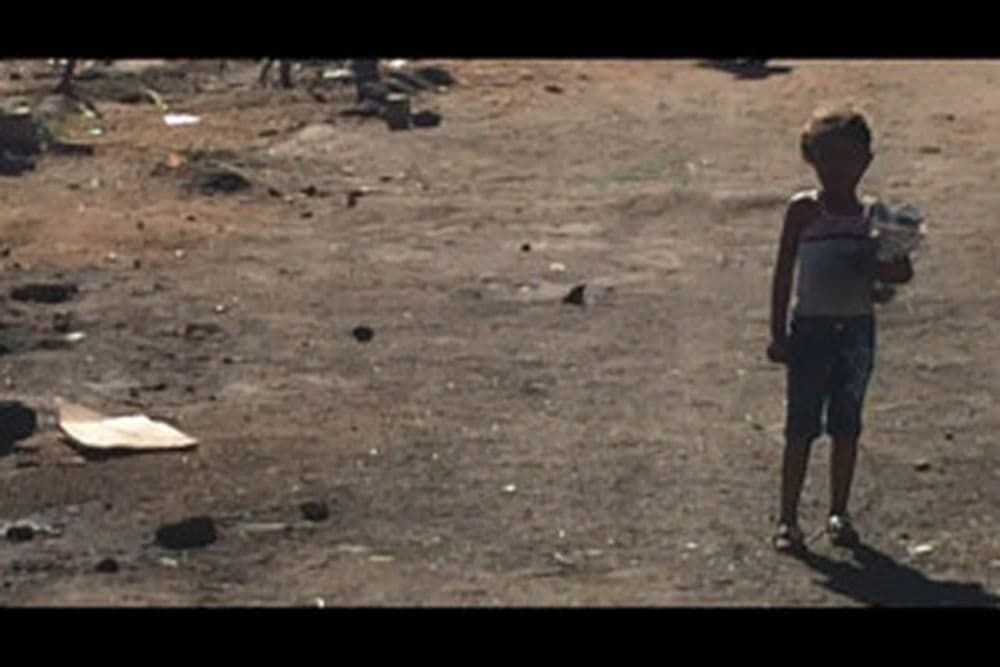 Mädchen in Johannesburg Township Soweto