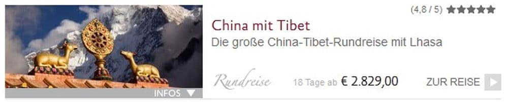 China mit Tibet