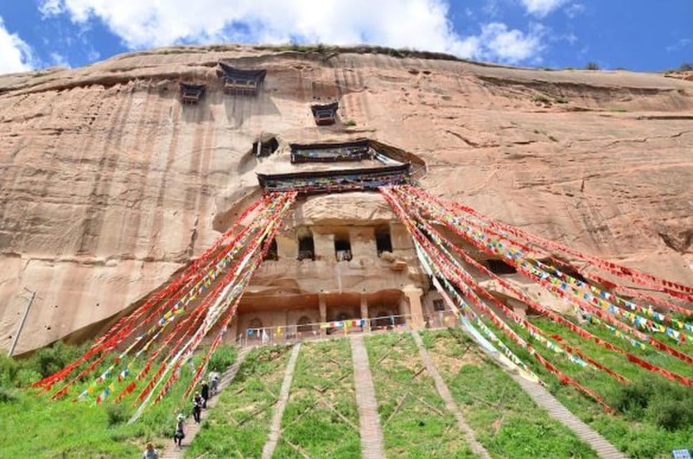 Gansu: Pferdehuf-Kloster