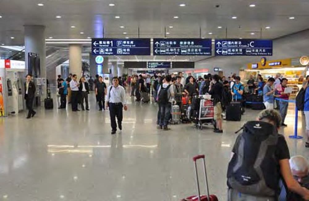 Ankunft Shanghai