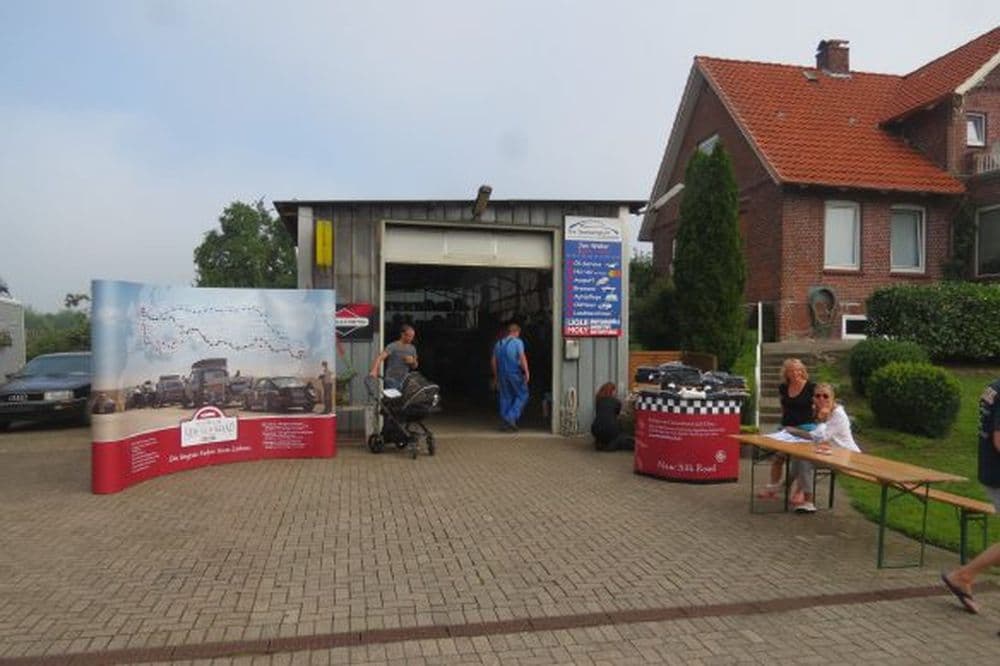 Fahrzeugcheck in der Werkstatt von Jan auf Krautsand