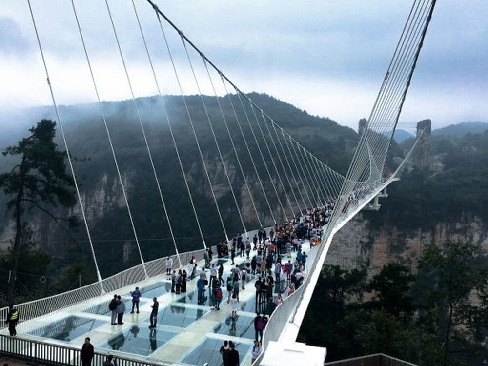 Zhangjiajie Glasbrücke