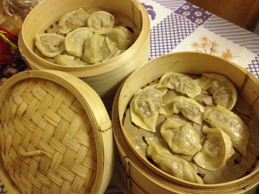 Chinesisches Frühstück: Gedämpfte Jiaozi