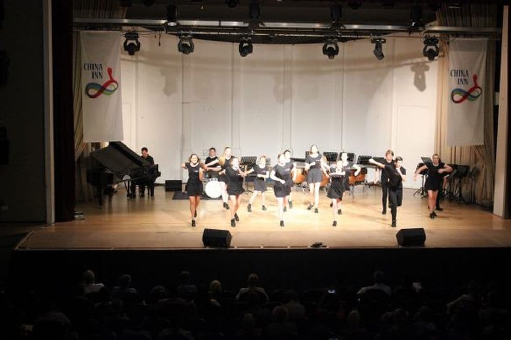Eine großartige Tanzeinlage des Landesjugendorchesters Hamburg