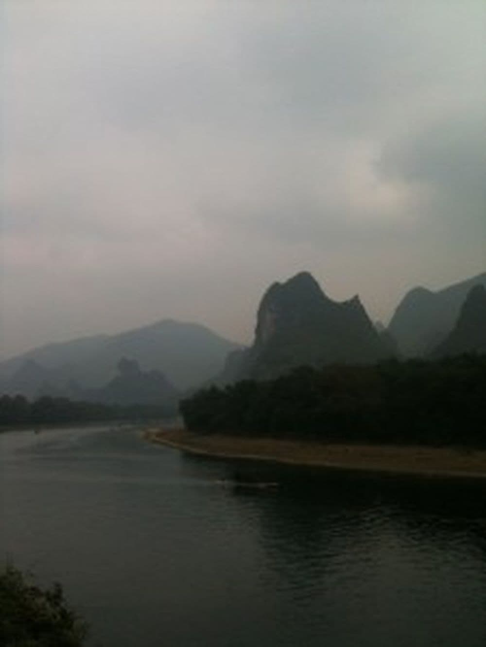 Karstkegellandschaft bei Guilin