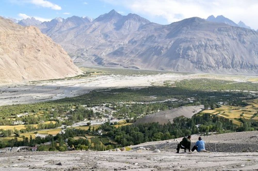 Der Blick auf Hindukush und Wakhan © Waltraud Grunow