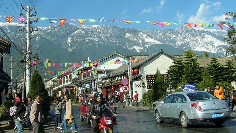 Dali - Straßenszene