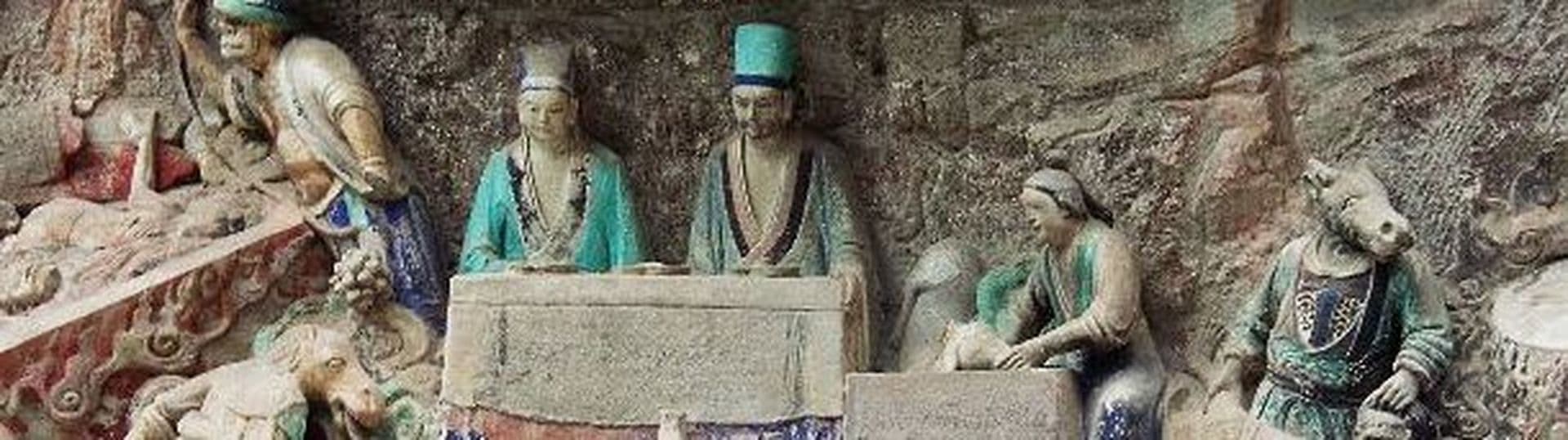 China Sehenswürdigkeiten: Die Felsskulpturen von Dazu