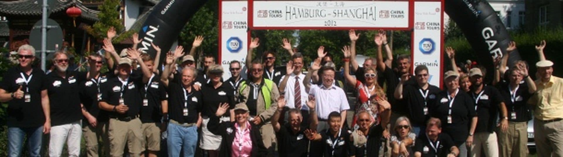 Oldtimerrallye Hamburg - Shanghai mit super Wetter gestartet!