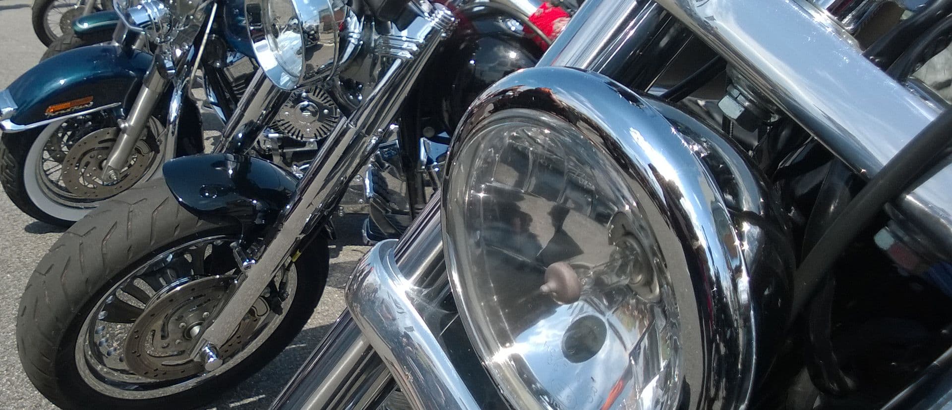Chinesische Harley-Fahrer auf den Harley Days in Hamburg