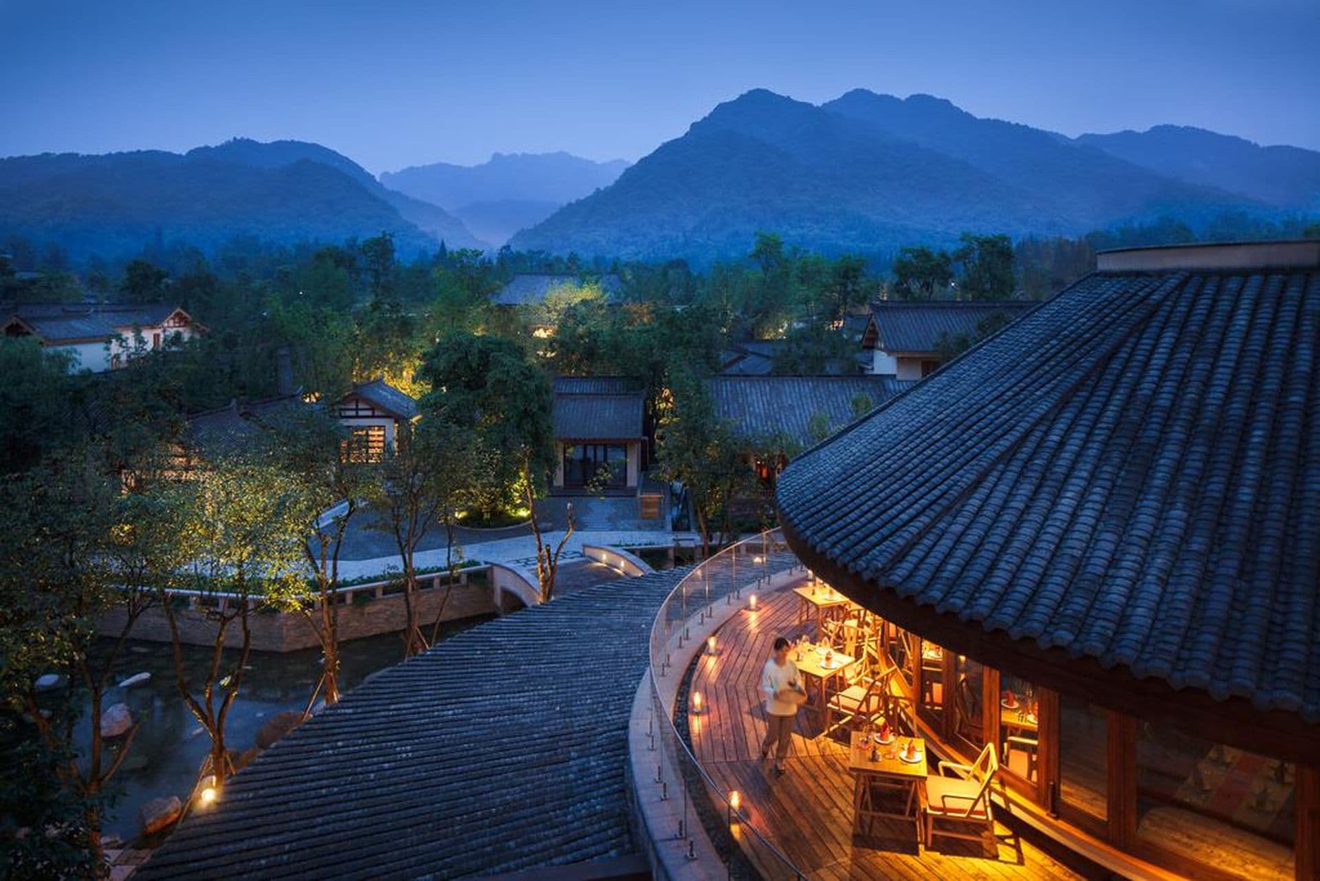 Entspannung in Sichuan: Ein Luxushotel in der Natur