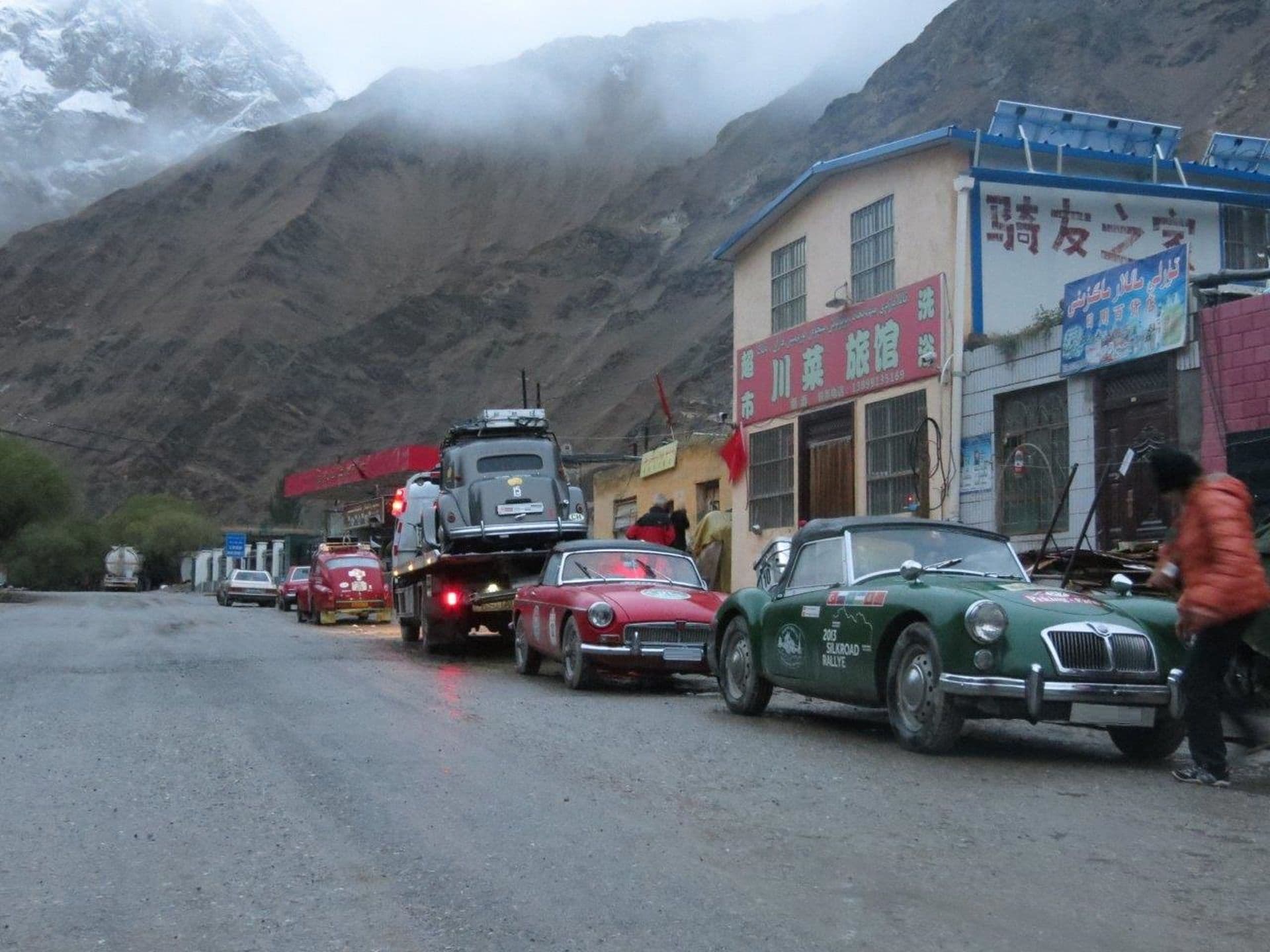 Hamburg-Hongkong 2018: Tage 26-29 der Tibet-Oldtimerrallye