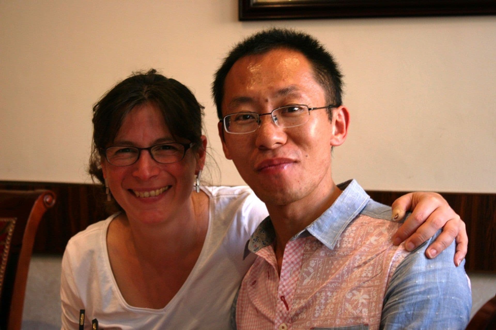 Bilder: Kundenabend mit dem Reiseleiter Chen Jun in Hamburg