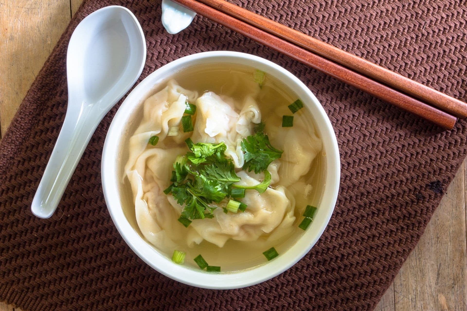 Chinesisches Rezept: Wan-Tan Suppe
