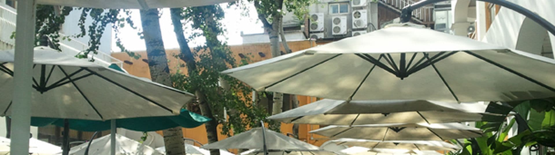 Pekings Terrassen und Dächer