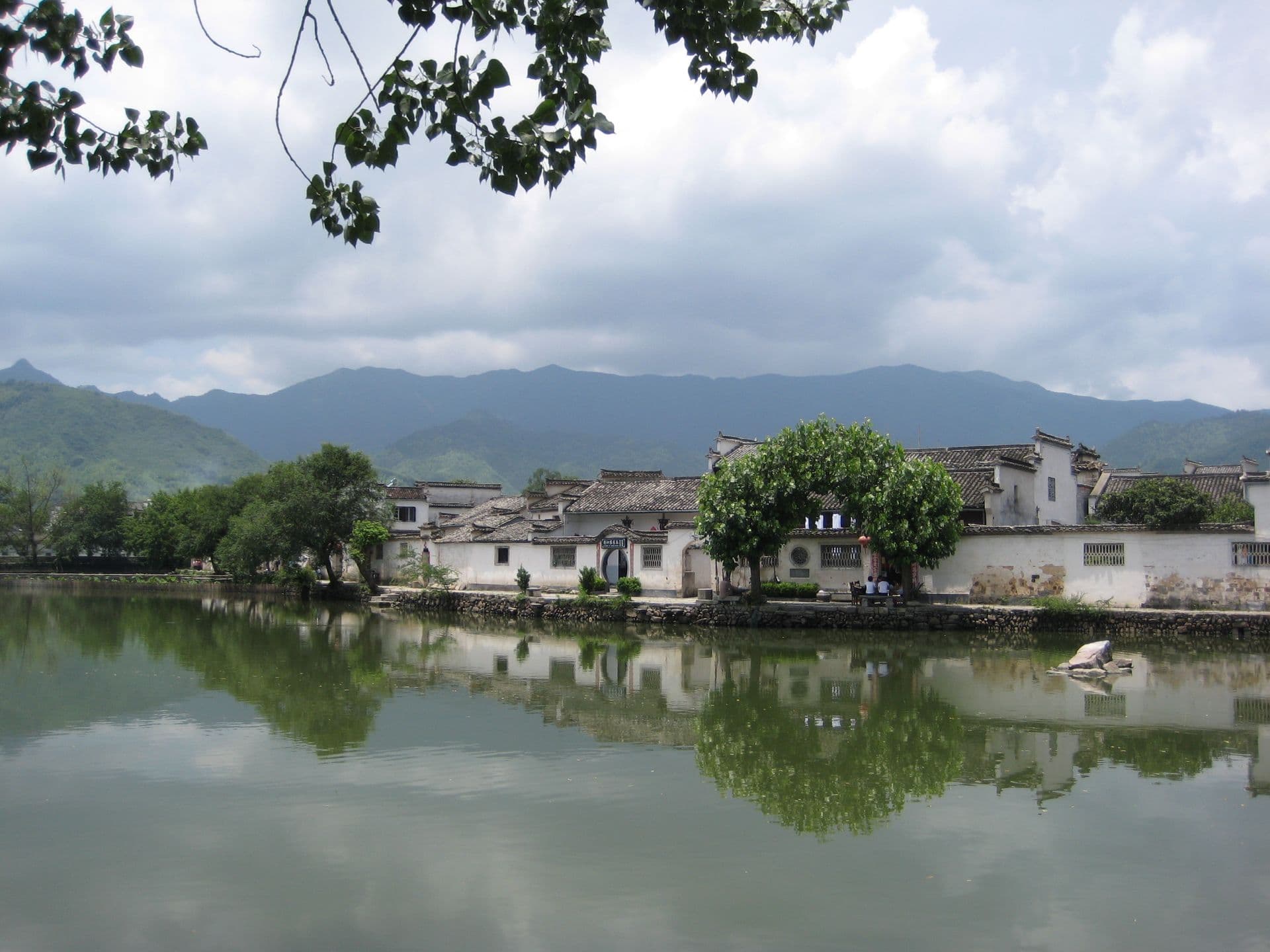 Besuch mit Jeffrey im Dorf Hongcun