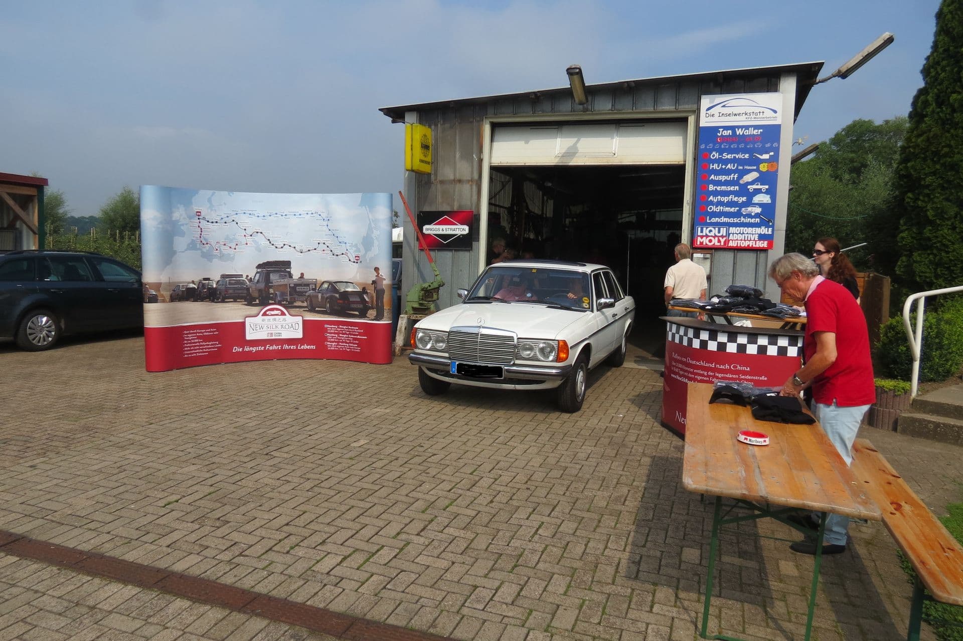 New Silk Road Oldtimerrallye 2016 - Hamburg-Shanghai: Vortreffen