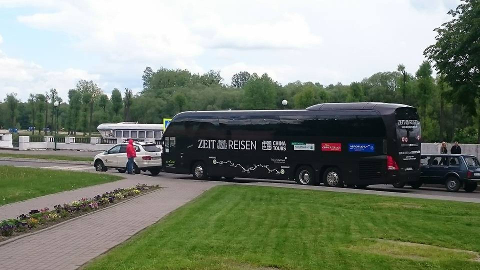 Busreise "Auf der neue Seidenstraße 2016": Von Hamburg nach Gomel (Tag 1-7)
