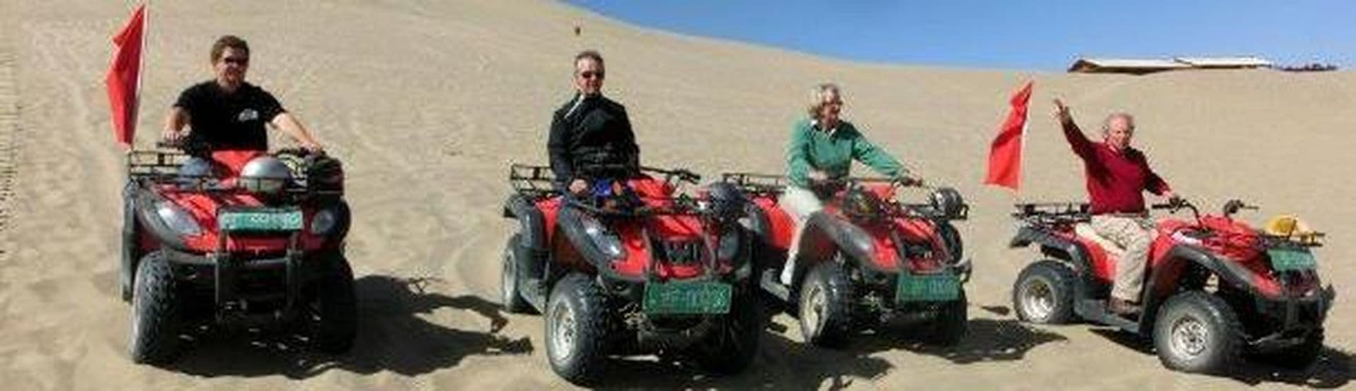 New Silk Road: Tag 41 Quad-Abenteuer durch die Dünen der Wüste Gobi