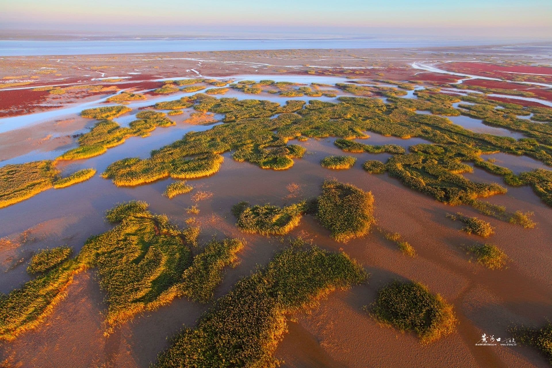 Dongying in Shandong: Delta des Gelben Flusses