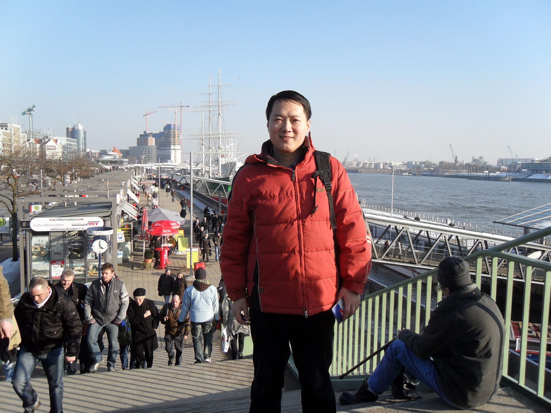 Unser Reiseleiter Hao Lei entdeckt Deutschland
