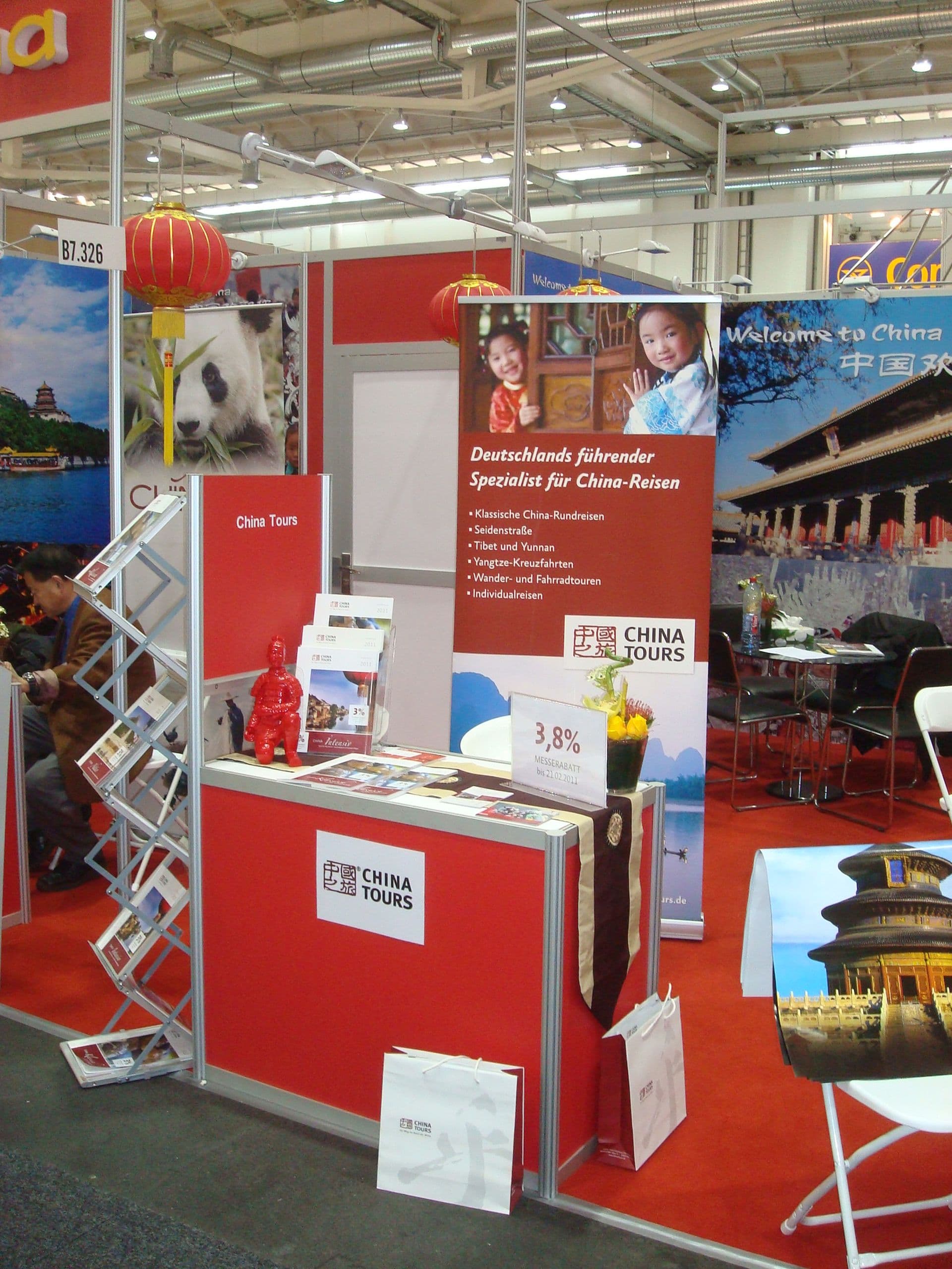 China erleben auf der Messe "Reisen Hamburg"