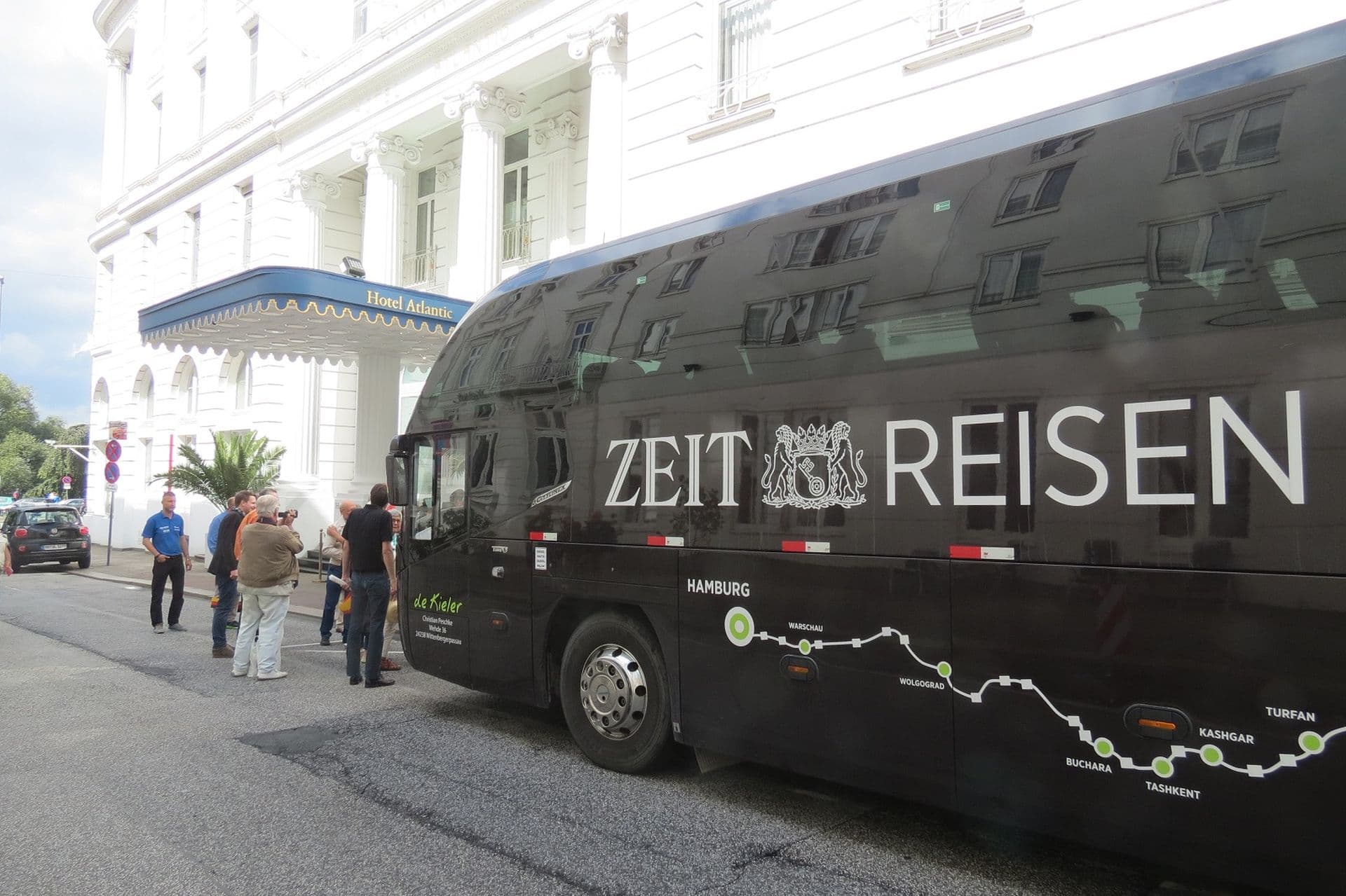 Mit dem Bus über die Seidenstraße – Ankunft in Hamburg