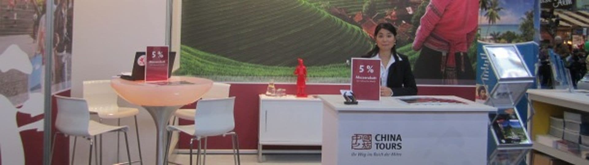 China Tours auf der Messe Touristik & Caravaning in Leipzig