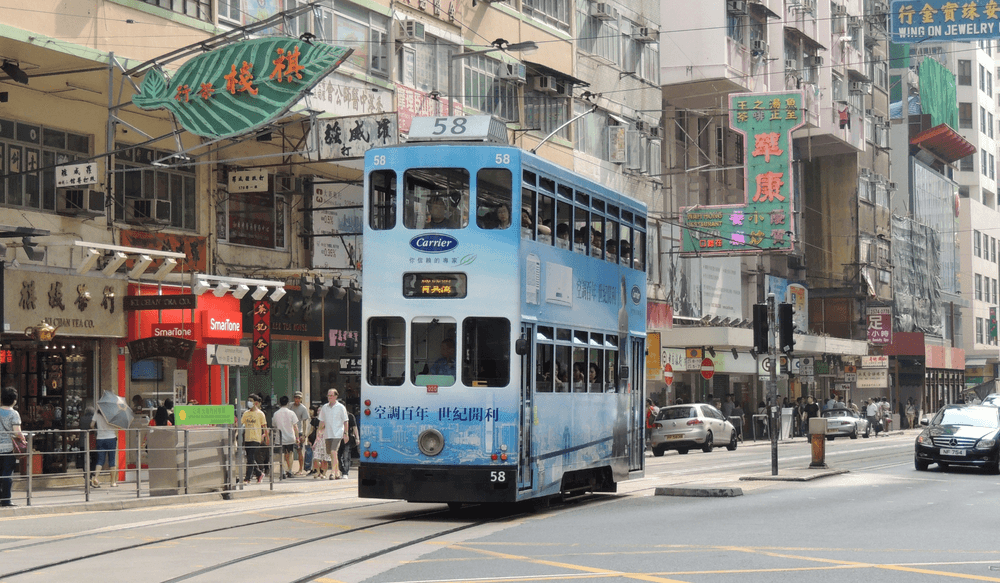 Hong Kong Double-decker tram