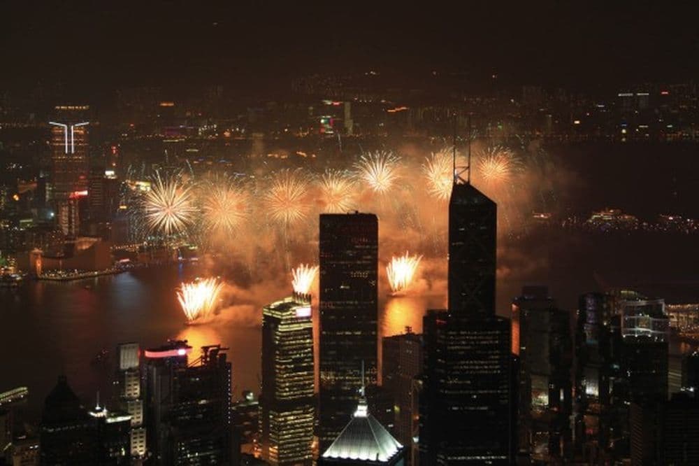 Silvester in Hongkong