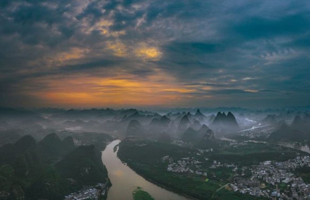 Fantastische Ausblicke rund um Yangshuo