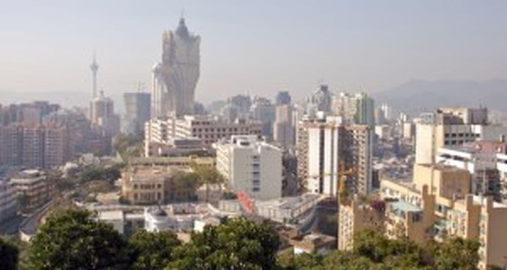 Blick auf Macau