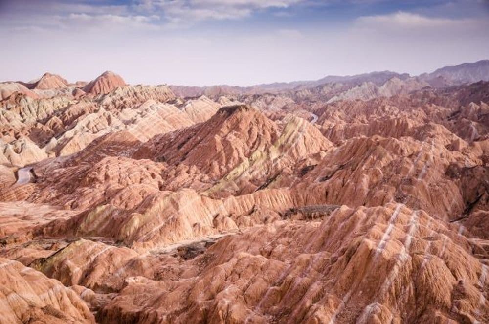 Danxia-Geopark in Zhangye