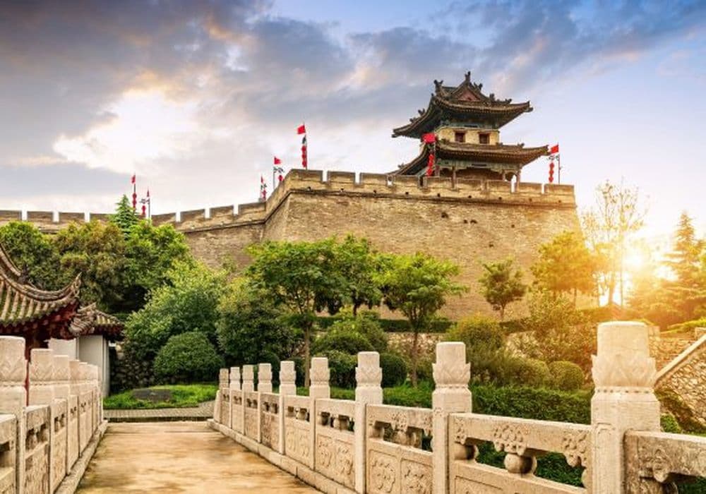 Stadtmauer in Xi'an
