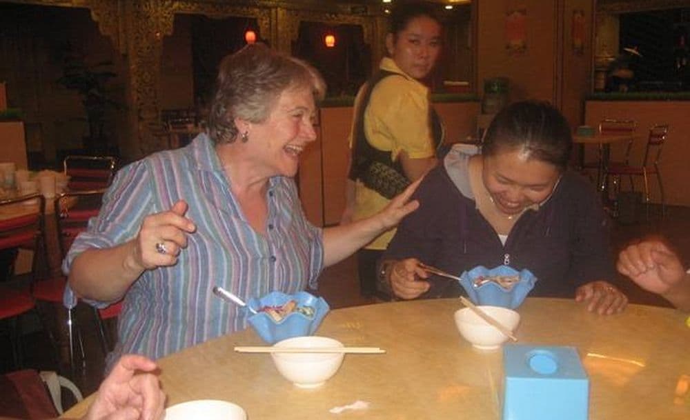 Ulrike in Jinghong