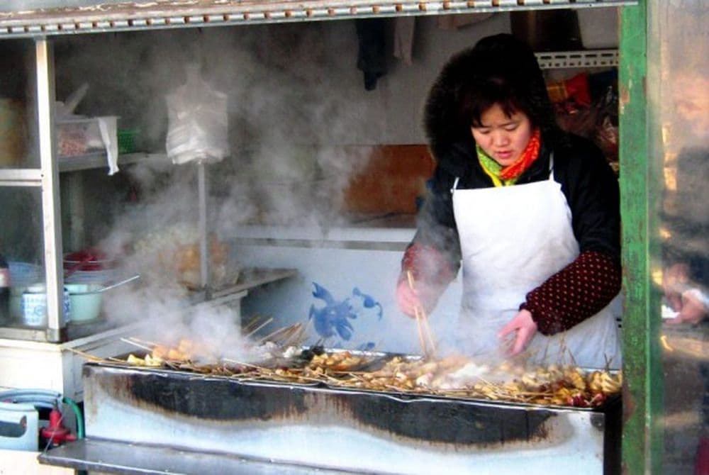 Garküche im Hutong