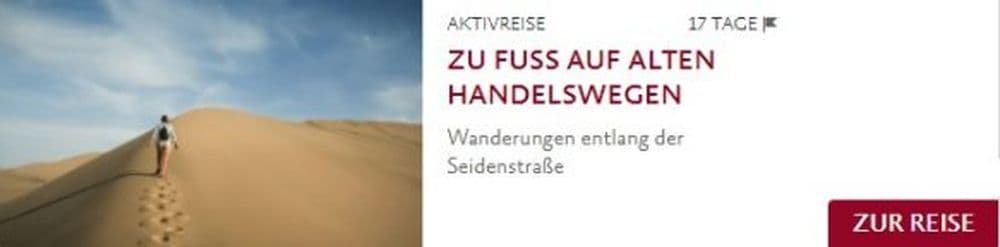 China Tours Reise Teaser: Zu Fuß auf alten Handelswegen