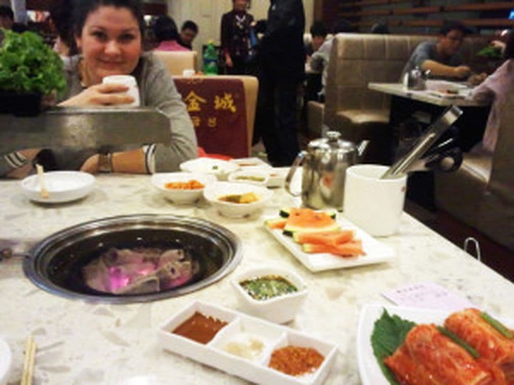 Koreanisches Barbeque in Peking