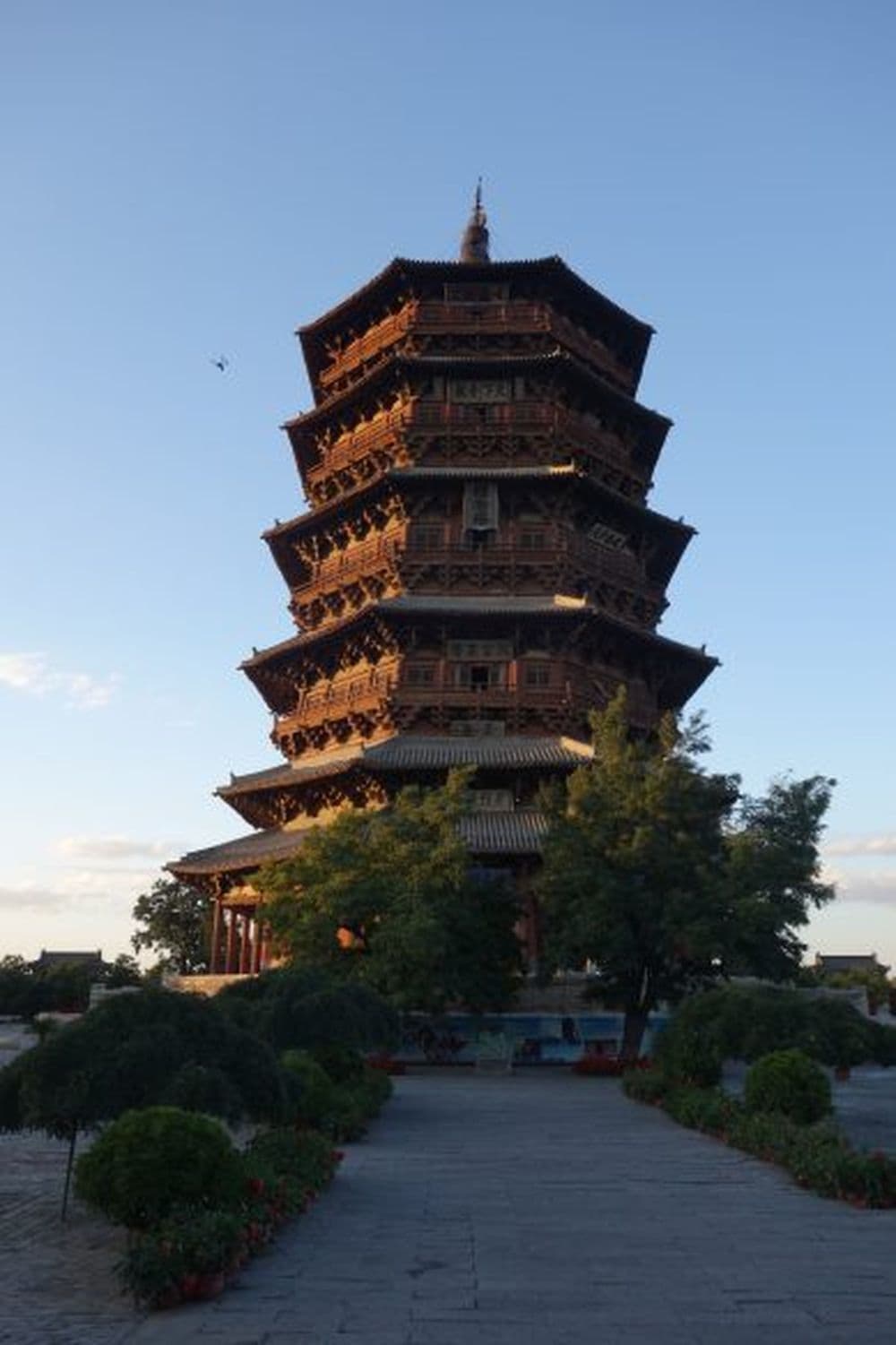 Hölzerne Pagode in Yinxian